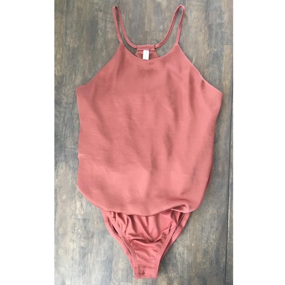 Silky Rust Bodysuit